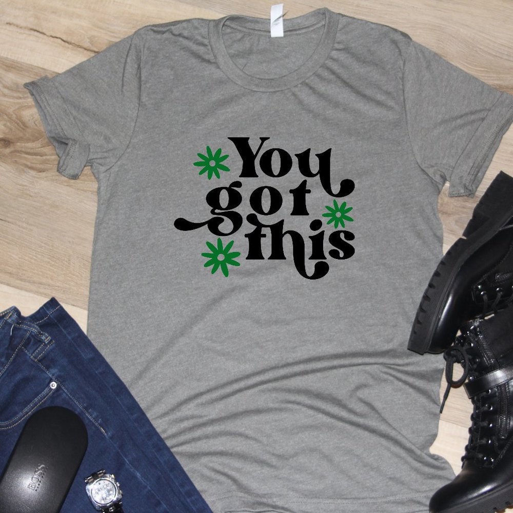 Crewneck t-shirt You got this